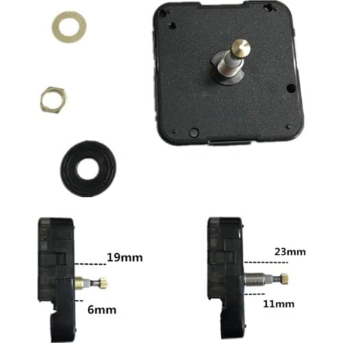 100pcs High Torque 12888 SUN 23mm19mm Shaft length Wall Clock Accessory Quartz Movement Silent Step Movement DIY Clock Kit