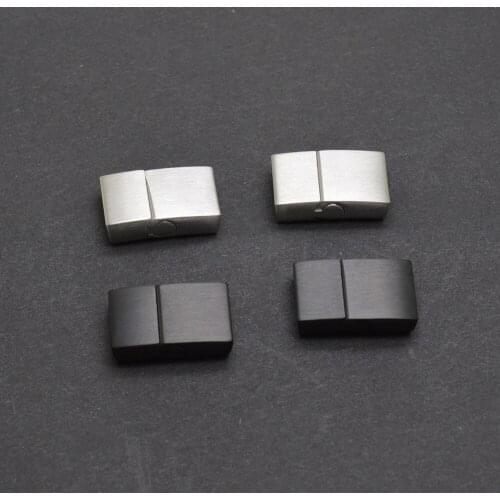 5pcs/lot Hole: Approx 10*3mm Hole 316L Stainless Steel Magnetic Clasps Hooks Leather Cord Bracelet End Clasps wholesale diy