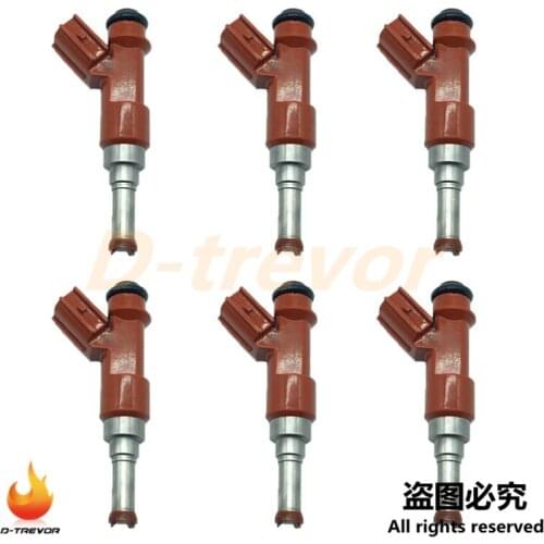 6pcs 23250-31050 Fuel Injectors nozzle For Toyota Lexus Camry RAV4 Highlander 3.5L 23250-0P040 23209-31050