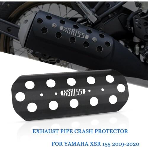 For YAMAHA XSR155 2019 2020 Accessories XSR 155 Motorcycle Exhaust Pipe Decorative Cover Piece Protection Block Aluminum