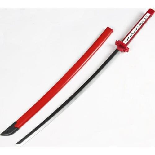 Anime Akame Ga KILL! Sword Cosplay Props Weapons Teigu Murasame Poison Strike Night Raid Sword Red or Black Options 104CM
