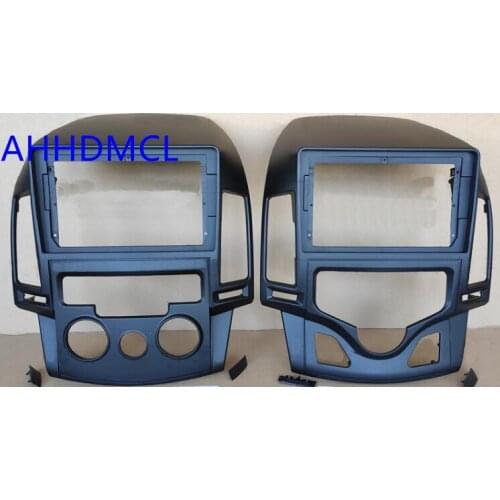 Car Fascia Navigation Fascias Dash Frame Kit For 9" Universal Android Multimedia Player For Hyundai i30 2009