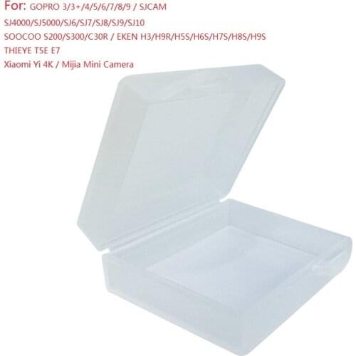 Battery Case Storage Box Cover for GoPro Hero 9 8 7 5 3 Xiaomi Yi Mijia SJ4000 SJ68 pro SJ9/6 c30 EKEN H9 T5E Camera Accessories