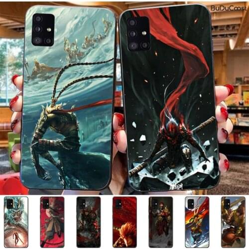 Monkey King Painted Phone Case For Samsung Galaxy A50 A7 A8 A6 Plus A9 2018 A70 A20 A30 A40