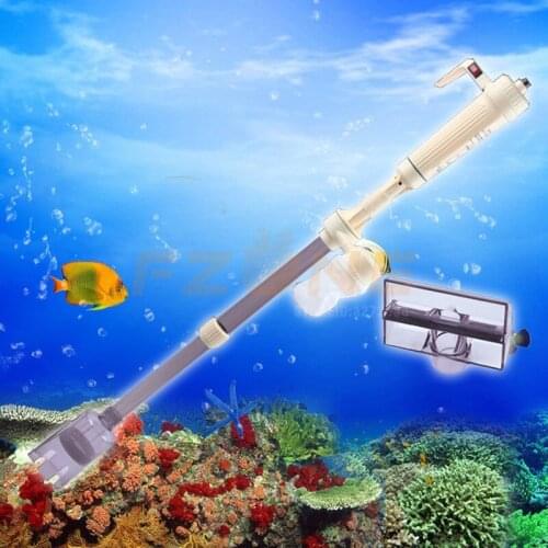 Electric Aquarium Gravel Cleaner Water Filter Washer Siphon Vacuum Water Pump for Fish Tank Aquarium Cleaner Accessories
