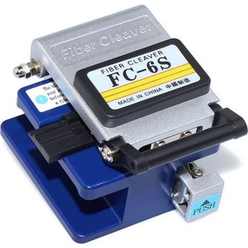 FC-6S Fiber Optic Cleaver Cutting Knife For Cool Connector Optical Fiber Cleaver For FTTX FTTH Dedicated Cutting Metal Material