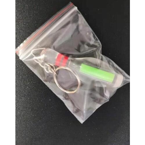 200pcs Bowling keychain individual package transparent color bowling pin free shipping