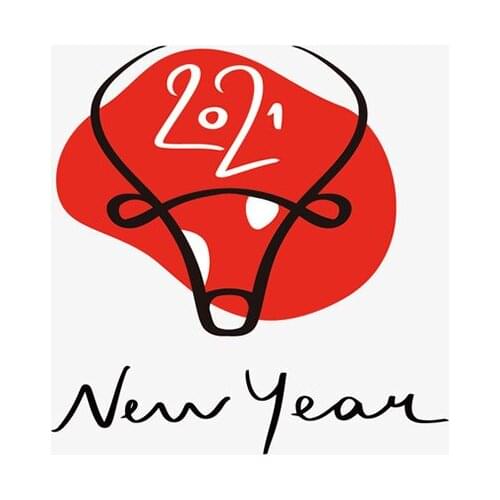 Cattle car sticker cross country diesel vehicle motorcycle auto parts personalized decoration refrigerator car fun Decal PVC