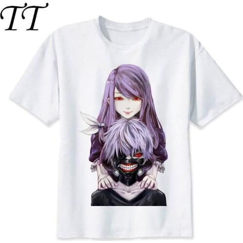 Tokyo ghoul T-Shirts Men Personalized Custom Tee 2019 Summer male Fitness T shirt M8160