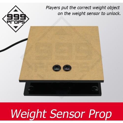 Escape Game Weight Sensor Prop put the correct weight object on the sensor to open mag lock Room Escape Game mechanism