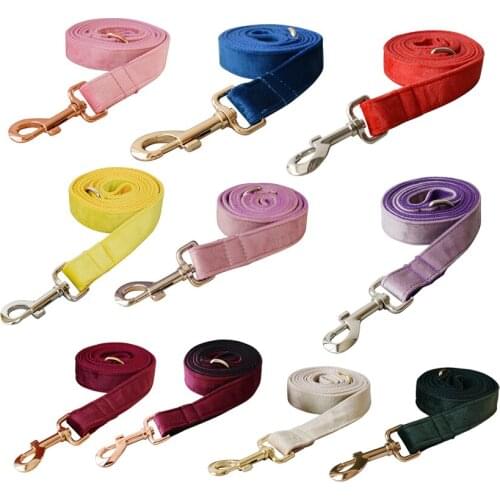 Fannelette Dog Leash Personalized Harness Velvet Engraved Pet Name Retailing Pet Supplies Dog Accessories
