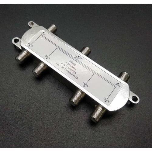 Splitter 6 Ways Satellite Splitter MultiSwitch FTA TV LNB Switch Cascade satellite Multiswitch TV Signal Mixer SAT/ANT Diplexer