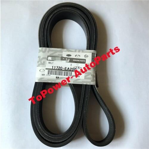 Serpentine Drive Belt OEM 11720-EA200 11720EA200 for 2005-2017 Nissann Frontier Pathfinder Xterra 4.0L NV1500 NV2500 NV3500 5.6L
