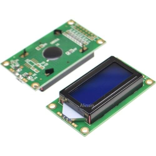 0802A Character LCD 8*2 BLUE/Yellow Green LCD Screen Module For Arduino