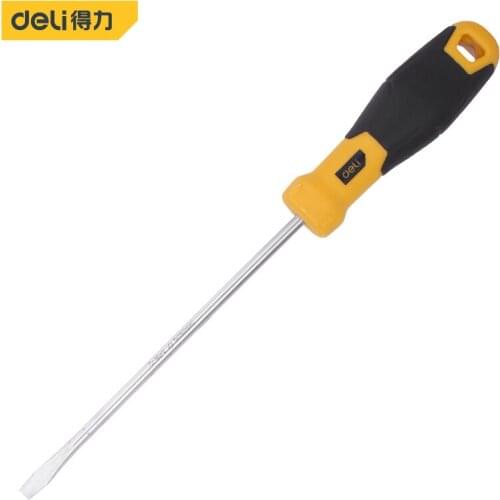 Deli 1pcs Multi-Function Screwdrivers Insulated Security Repair Tools Slotted Maintenance Repairing Hand Tools Screwdrivers