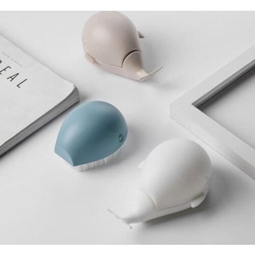 1pc Shoes Cleaning Brush Little Whale Brush Soft Shoes Brush Home Laundry Brush Clothes Board Shoes Brush Not Hurt Clothes