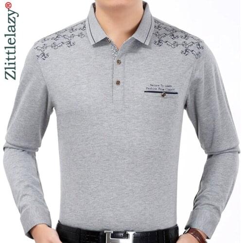 2020 Brand Casual Luxury Fitness Long Sleeve Polo Shirt Men Poloshirt Jersey Pocket Mens Polos Tee Shirts Dress Fashions 90357