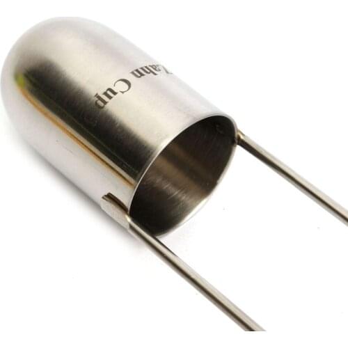 5.3mm Hold Dia Zahn Dip Type Viscosity Cup 5# Very Precise Ink Viscosity Cup