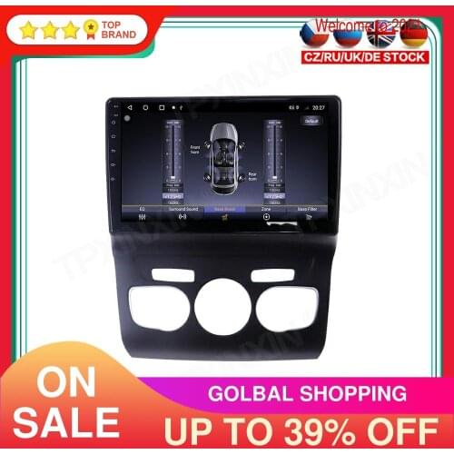 6+128 Android 10.0 system For Citroen C4 2010-2016 Car Gps Navigation Stereo Unit Multimedia Player Radio Tape Recorder Headunit