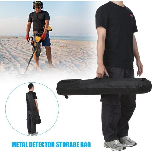 Metal Detector Carrying Case Large Capacity Storage Bag for Outdoor Adventure Metal Detecting and Treasure Hunting Bag