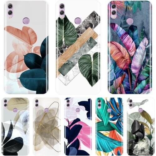 For Huawei Honor 7 8 9 10 Lite Phone Case Silicone Flower Soft Back Cover For Huawei Honor 8X MAX 10 9 8 7 7S 7X 7A 7C Pro Case