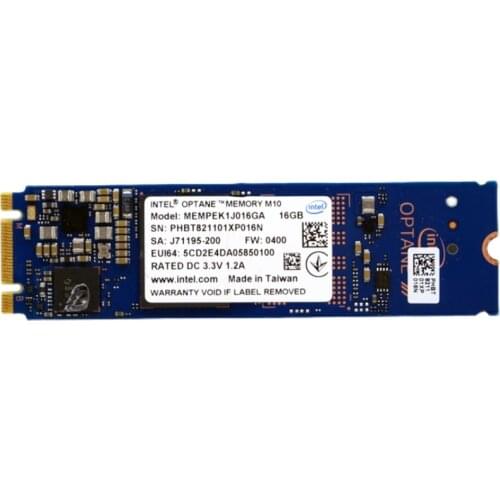 Intel Optane Memory M10 16 GB PCIe M.2 80mm