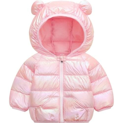 ZWY1321 Duck Down Winter Down Jacket boy girl Child Kid Light Coat Hooded Thin Warm big boys Outerwears 4 6 8 10 12 14 Years