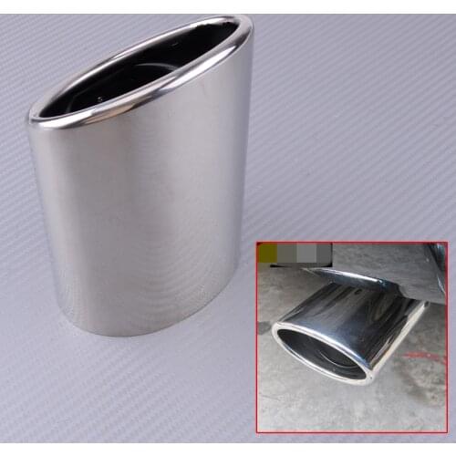 Car Rear Exhaust Muffler Tail Pipe End Tip Stainless Steel Fit For Toyota Land Cruiser Prado FJ120 2003-2005 2006 2007 2008 2009