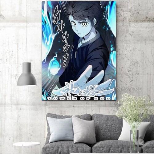Wall Artwork Print Canvas Korean Painting Yury Home Decor Tower of God Poster Modular Pictures Anime Modern Living Room