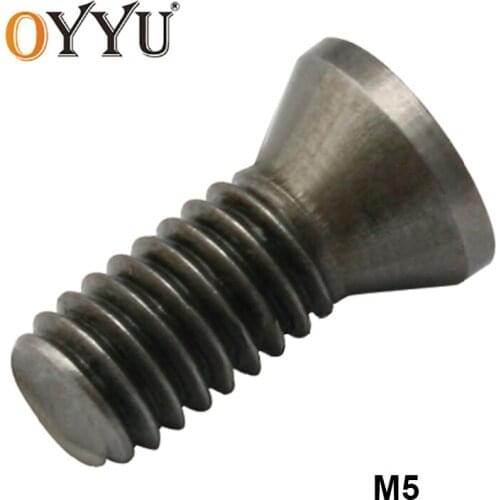 OYYU Turning Tool Screw M5 M5.0*12 M5.0*14 M5.0*15mm M5.0*12 M5.0*14 M5.0*15 Lathe Tools Accessories for turning tool holder