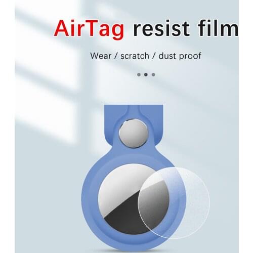For Airtags Tracking Locator Transparent TPU Matte Screen Protector