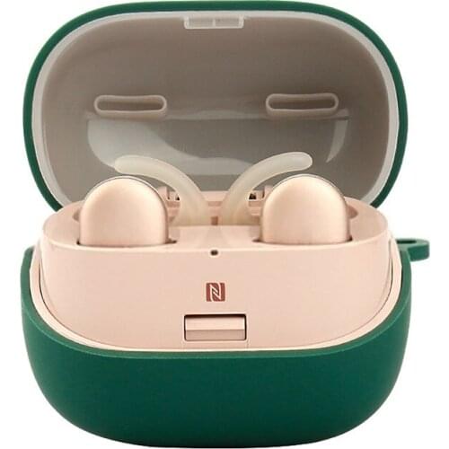 Silicone Case Protective Cover with Carabiner for Sony WF-SP900 Headset Accessories