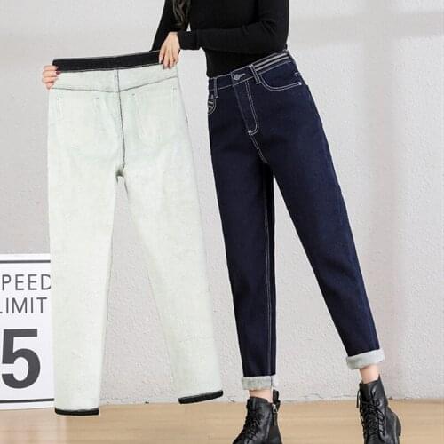 Vintage Quality Fall Harajuku Straight Pants Woman Jeans High Waist Clothes Wide Leg Denim Clothing Blue Streetwear