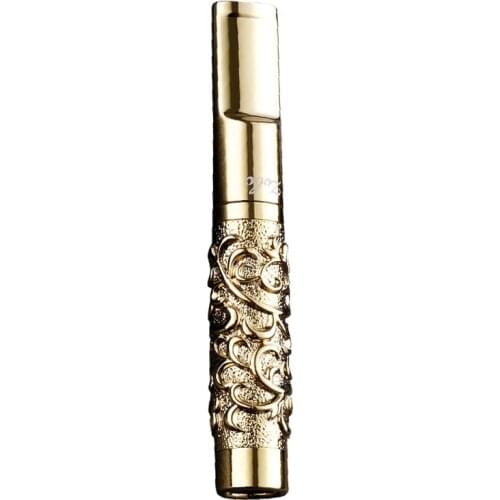 ZOBO High-Grade Cigarette Holder Brass/Zinc Alloy Filter Washable Recirculating Mouthpiece Suitable 5.5MM 6.6 MM 7.6MM Cigarette