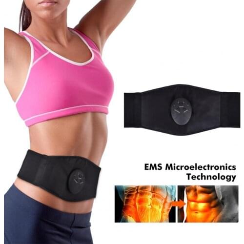 1 Set Slimming Belt Body Shaper Weight Loss Breathable Fat Burning Portable Abdominal Toning Fitness Belt for Abdomen