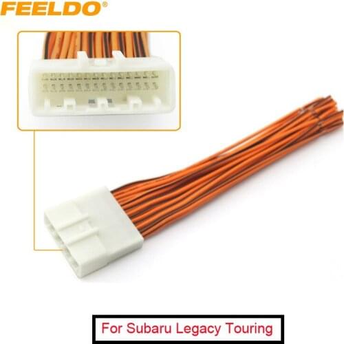 10Pcs Car Radio Stereo Wiring Harness Adapter Plug For Subaru Legacy Touring/Impreza Wagon Aftermarket Stereo Installation