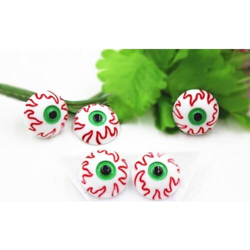 10pcs/lot flat back resin planar eyes DIY resin cabochons accessories about23mm