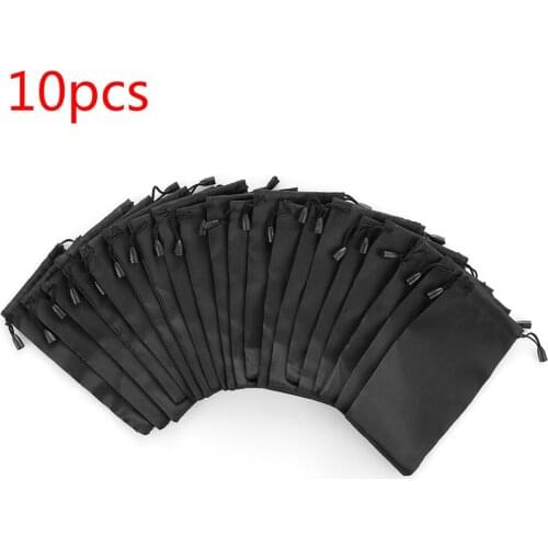10pcs soft cloth sunglasses bag microfiber dust bag glasses carrying bag portable glasses case container