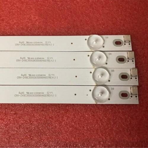 4pieces/lot 49J1200 led backlight for CRH-Z49E300030300904657REV1.1 LB-C490F16-E60-H-G71-XRD1 9lamps