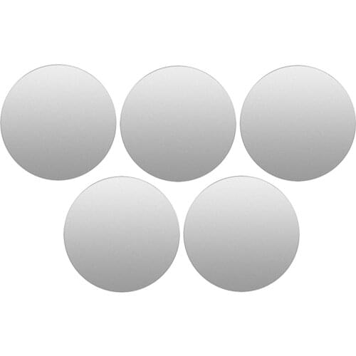 5x Universal Metal Plates with Adhesive for All Magnetic Car Mounts, Cell Phone, Tablet Holder, Air Vent Mount