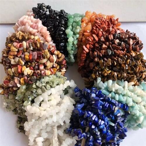 Natural Crystal Irregular Bracelet Bead Chip Jewelry Bracelet Folk Crafts