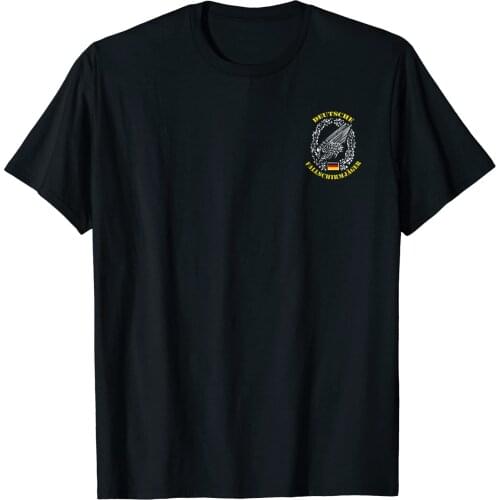 Germany Paratroopers Airborne Fallschirmjager Men T-shirt Short Casual 100% COTTON O-Neck T Shirts