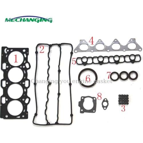 CAR Engine Rebuilding Kits 4G94 H67W GDI Full Set Automotive Spare Parts For MITSUBISHI PAJERO Engine Gasket MD978115 50239200