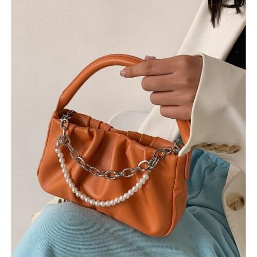 Fashion Women Small Pu Leather Handbags High Quality Chain Crossbody Bags for Women Designer Ladies Shoulder Messenger Bags New