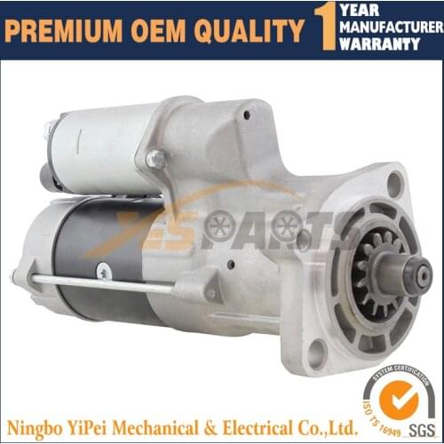 New starter motor for JCB JS220 ISUZU 4HK1 0240000178 0240000148 0240000168 8980540630