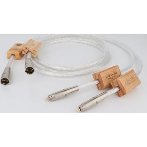 Odin Reference Silver Interconnects Signal Cable With RCA To XLR Connector For Amplifier CD Player