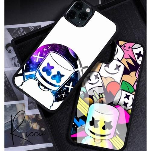 Marsh DJ mello Phone Case Rubber for iPhone 12 11 Pro Max XS 8 7 6 6S Plus X 5S SE 2020 XR 12 Mini case