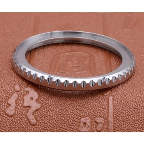 SKX007/SKX009/SRPD Style Fashion 316L Stainless Steel Bezel Silver Seiko watch case part Included Gasket mens watches repair