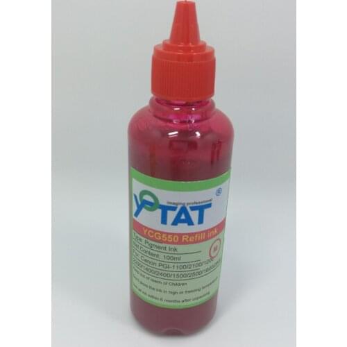 YOTAT 100ml Pigment ink for Canon PGI-2100 PGI-2200 PGI-2400 PGI-2500 PGI-2600 PGI-2900 PGI-2300 PGI-2700 PGI-2800