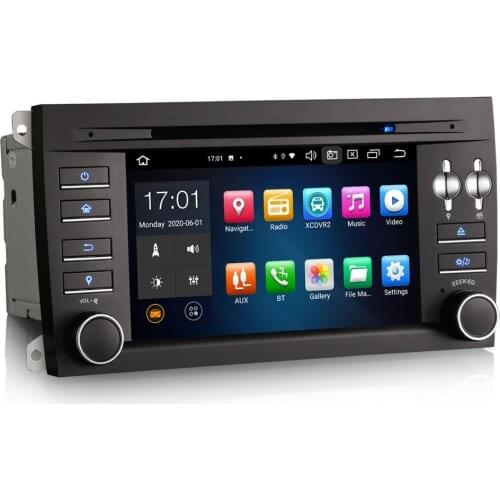 7" Android 10.0 OS Car DVD Multimedia GPS Radio System Player for Porsche Cayenne 2003-2010 with Built-in DSP Amplifier System